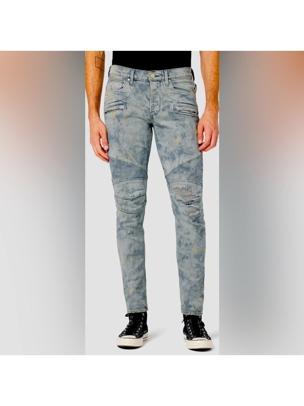 NWT Men's Hudson Blinder Skinny Biker Jeans - Size 31